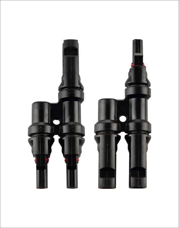 2 in 1 T MC4 1500V 30A DC, Branch Connector MC4, Male Female IP67, Copper Tin-plated Connector, Solar Connector, Waterproof, For Solar PV Systems By Reliable Electric - Image 4
