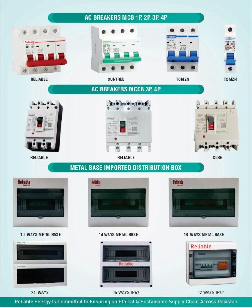 8 Reliable Electric 1.1 Products 03029424283 and 03224220760 and 03224566819