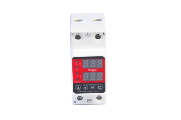 2P VA 80A, VA Control Device, Reliable Din rail, adjustable Over Under Voltage, current limit protection, Relay, VA Protector 2P By Reliable Electric - Image 3