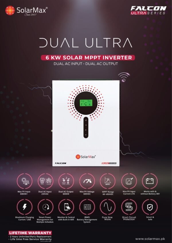 SolarMax Falcon Ultra 6KW By Reliable Electric - Image 3