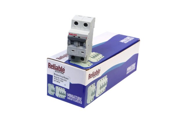 2P DC MCB 1000V, 25A, Direct Current Breaker Reliable Miniature Circuit Breaker For Solar PV System By Reliable Electric