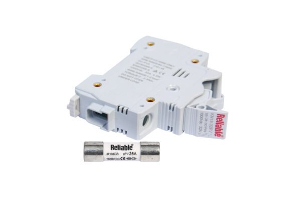 1000V Dc fuse holder / Base, DC fuse 1000V 10*38mm, Direct Current Fuse base by Reliable For Solar PV Systems 25A By Reliable Electric - Image 4