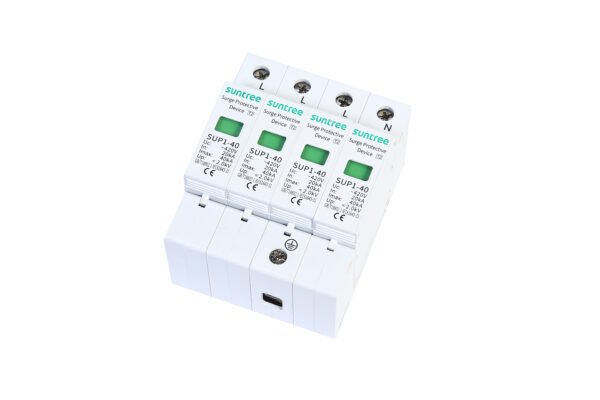AC SPD 4P, 3P+N 10KA, 20KA, 40KA,60KA upto 440V, SUNTREE, House Surge Protector, Protective Low-voltage Arrester Device By Reliable Electric - Image 4