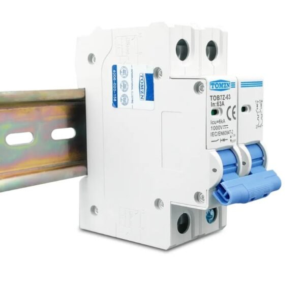 2P DC MCB 1000V, 16A, 20A, 25A 32A, 63A, Direct Current Breaker TOMZN Miniature Circuit Breaker For Solar PV System By Reliable Electric - Image 3