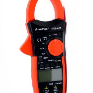1000V DC Clamp Meter, True RMS Digital Clamp Meter AC and DC Current 1000A, 1000V,Backlight,Flashlight Multimetro Tester,Hold Peck By Reliable Electric