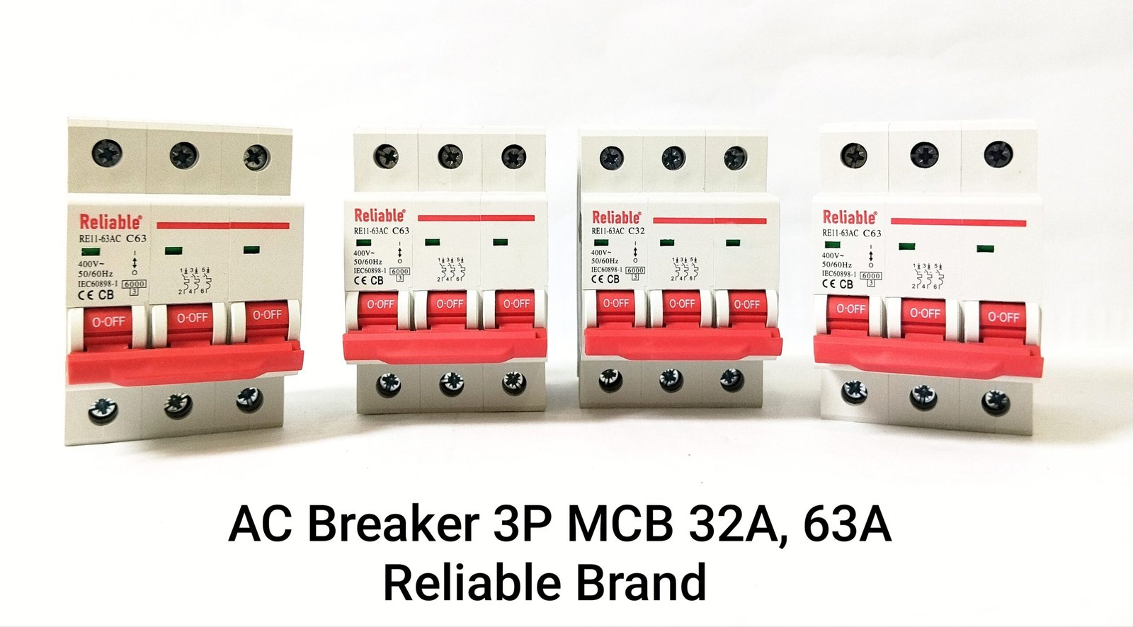 Reliable Electric 3 .2 Products 03029424283 and 03224220760 and 03224566819