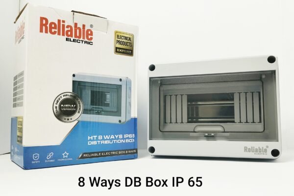 8 Ways IP65 Surface Mounted Box, PC Cover and ABS Distribution Box ...
