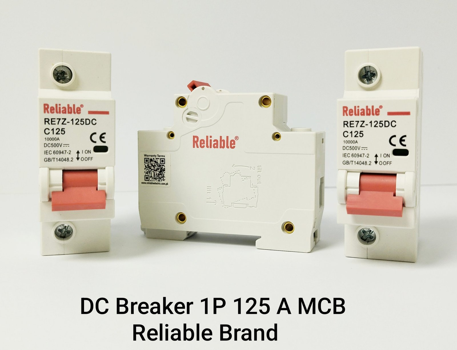 1P DC 125A MCB 500V, Direct Current Breaker Reliable Miniature Circuit Breaker For Solar PV System By Reliable Electric - Image 3