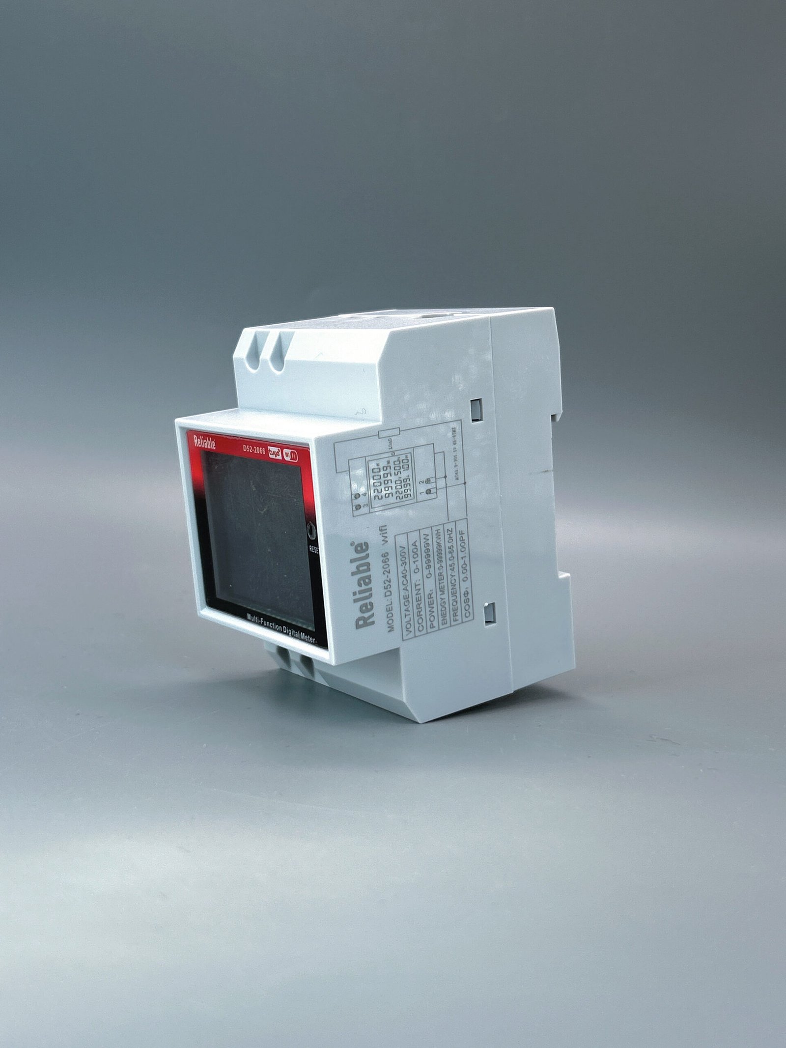 WIFI Smart 6IN1 Meter, Reliable Din Rail AC Monitor 110V 220V 100A Voltmeter Current Power Factor Active kWh Energy Frequency TUYA By Reliable Electric - Image 3