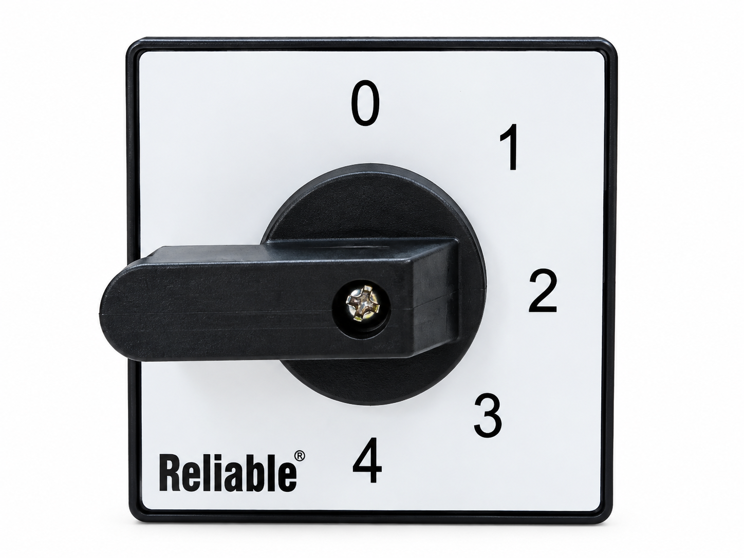 Rotary Change Over Switch, 4P, 63A, 0-1-2-3-4 Points, AC, Reliable, Manual Change Over Switch, Motor Control Switch, 4 Positions Cam Switch, Change Over for 4 Meters, 4P Isolating Switch, 4 pole universal Rotary switch By Reliable Electric - Image 3